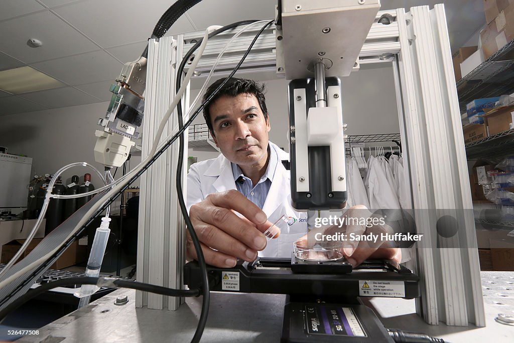 USA: Science: BioPrinters will revolutionize the world of medicine, churning out hearts, livers, an