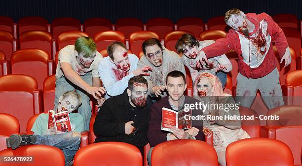 Nicholas Hoult attends a photo call to promote Warm Bodies at the Soho Hotel.