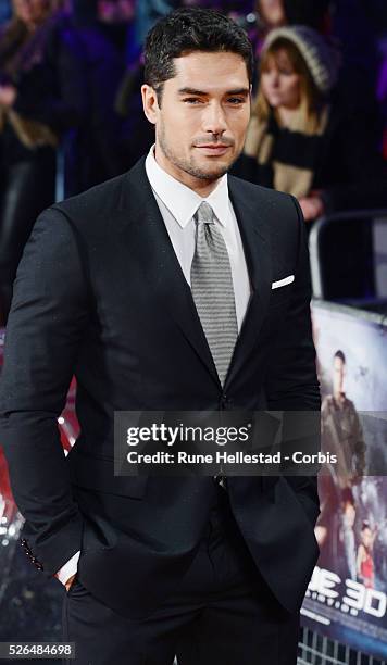 Cotrona attends the premiere of G I Joe: Retaliation at Empire, Leicester Square.