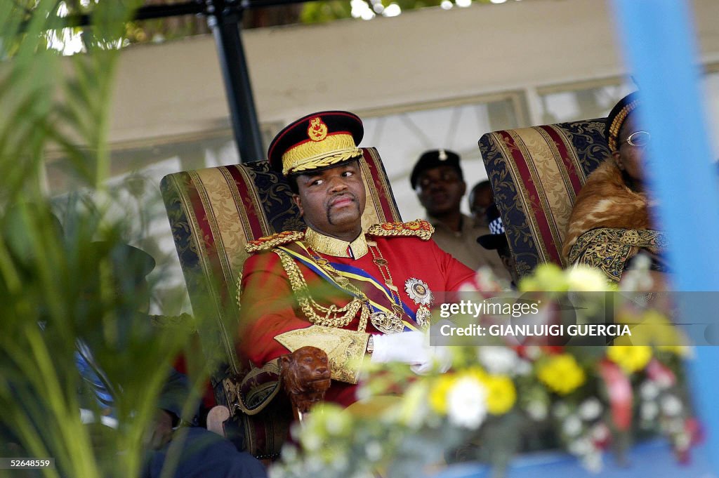 His Majesty King Mswati III, King of Swa