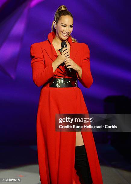 Leona Lewis performs at Royal Albert Hall.