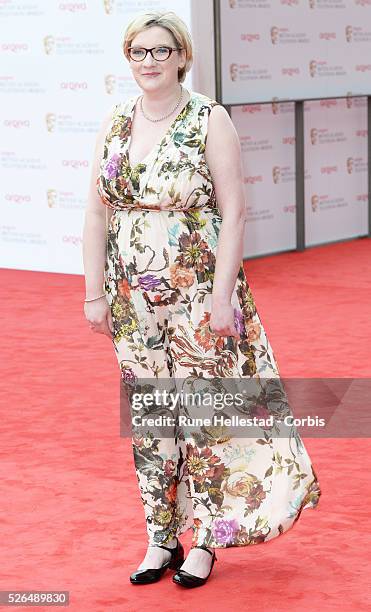 Sarah Millican attends the British Academy Television Awards at Royal Festival Hall.
