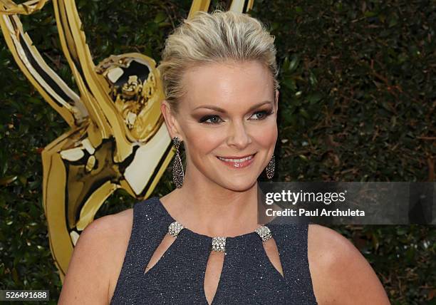 Acttress Martha Madison attends the 2016 Daytime Creative Arts Emmy Awards at The Westin Bonaventure Hotel on April 29, 2016 in Los Angeles,...