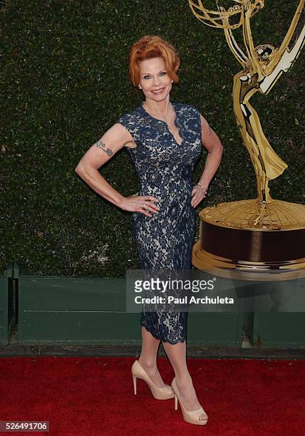 Acttress Patsy Pease attends the 2016 Daytime Creative Arts Emmy Awards at The Westin Bonaventure Hotel on April 29, 2016 in Los Angeles, California.