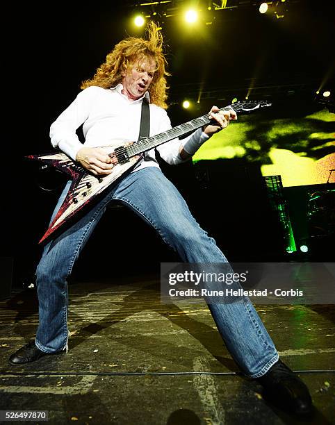 Megadeth perform at Brixton Academy.