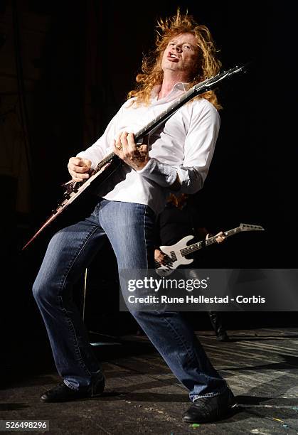 Megadeth perform at Brixton Academy.