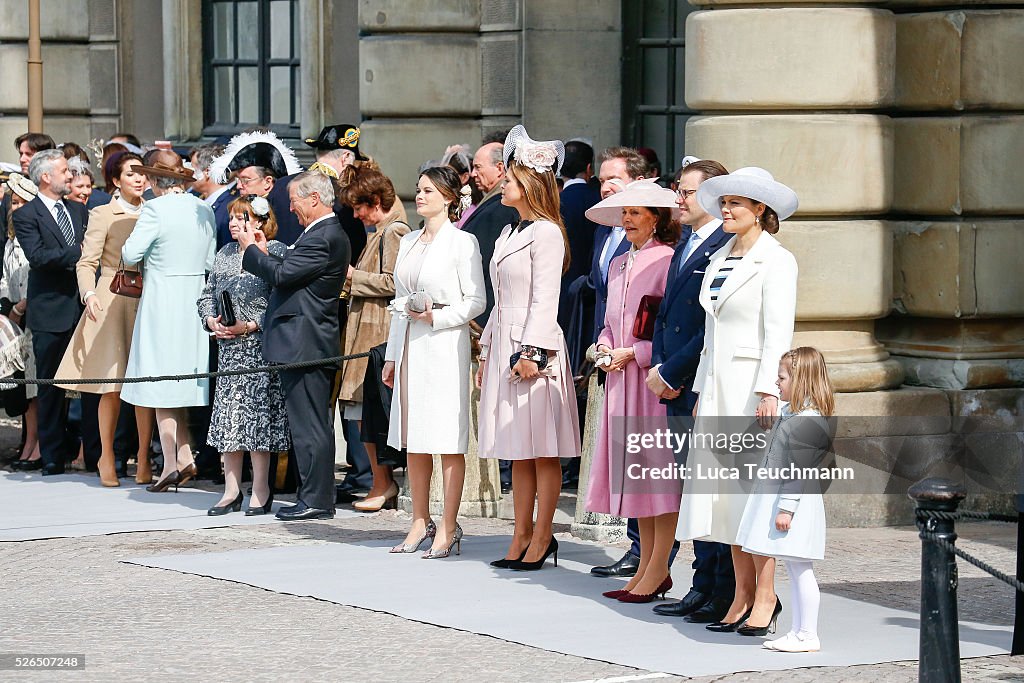 The Swedish Armed Forces Celebration - King Carl Gustaf of Sweden Celebrates His 70th Birthday