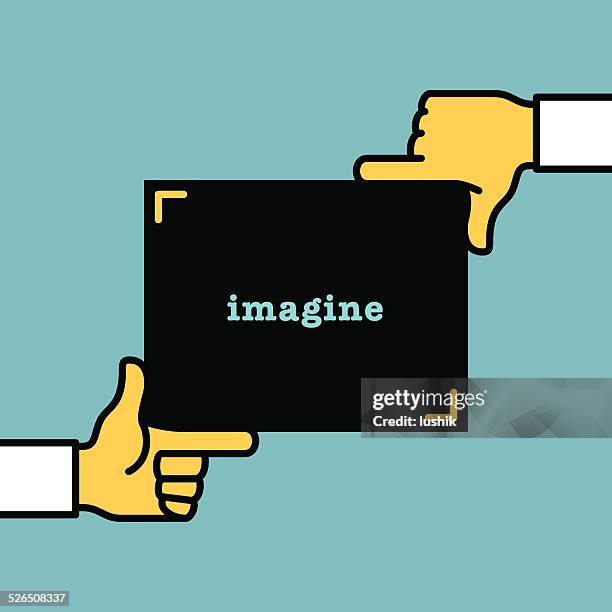 Finger Frame 95 Finger Frame High Res Illustrations - Getty Images