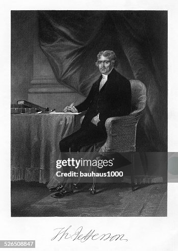 Thomas Jefferson Engraving Thomas Jefferson Engraving