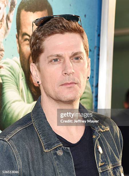 Musician/singer Rob Thomas of Matchbox Twenty arrives at the premiere of Warner Bros.' 'Keanu' at the ArcLight Cinemas Cinerama Dome on April 27,...