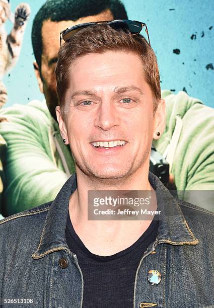 Musician/singer Rob Thomas of Matchbox Twenty arrives at the premiere of Warner Bros.' 'Keanu' at the ArcLight Cinemas Cinerama Dome on April 27,...