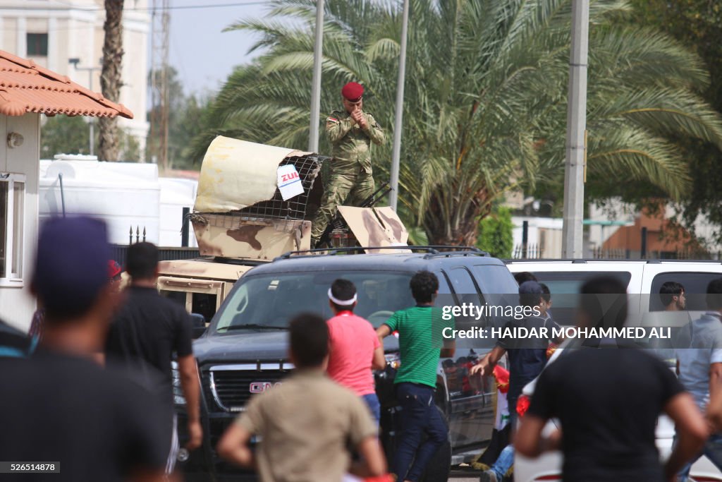 IRAQ-POLITICS-PROTEST