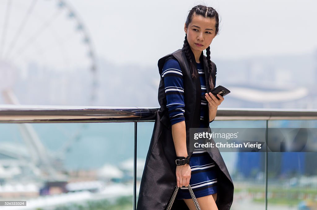 Street Style in Hong Kong - April 2016