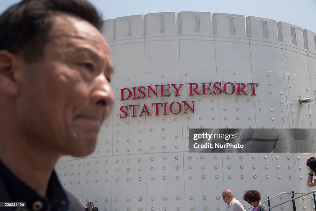 Disneyland station opening in Shanghai draws visitors and Disney fans
