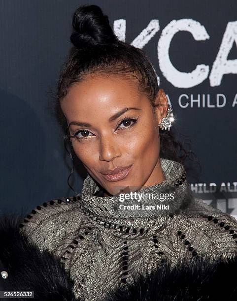 Selita Ebanks attends the "Keep A Child Alive's 11th Annual Black Ball" at the Hammerstein Ballroom in New York City. �� LAN