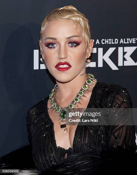 Brooke Candy attends the "Keep A Child Alive's 11th Annual Black Ball" at the Hammerstein Ballroom in New York City. �� LAN