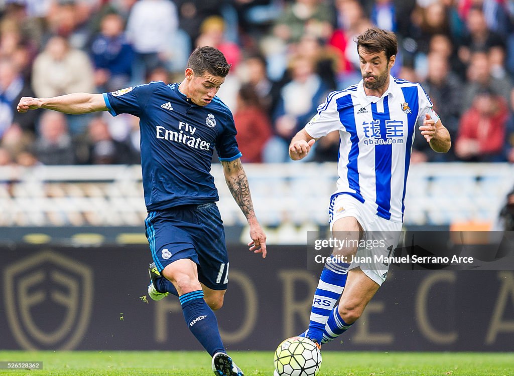 Real Sociedad de Futbol v Real Madrid CF - La Liga