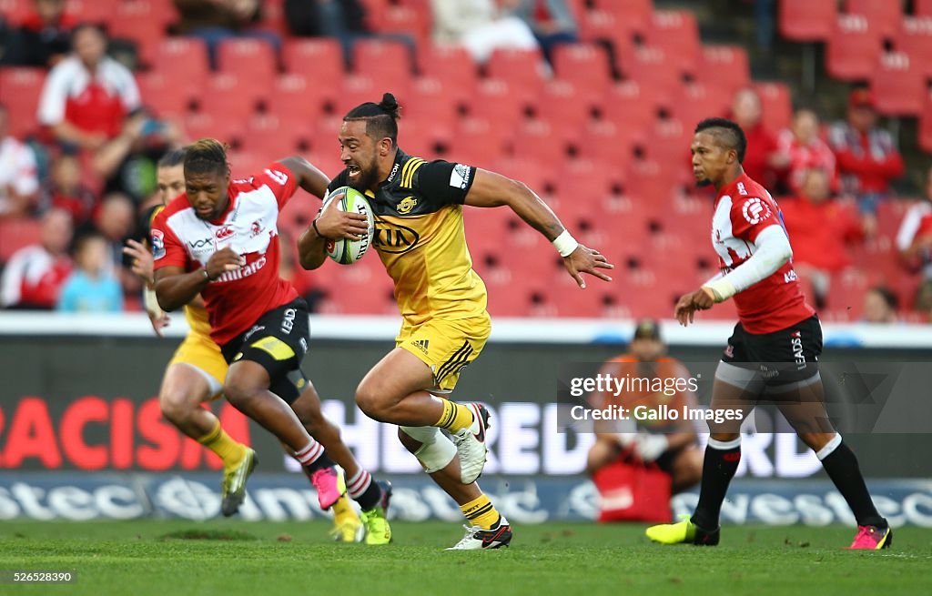 Super Rugby Rd 10 - Lions v Hurricanes