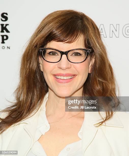 Lisa Loeb attends the first annual 'Girls To The Front' event benefiting Girls Rock Camp Foundation at Chateau Marmont on April 29, 2016 in Los...