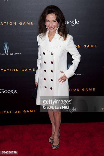 Susan Lucci attends "The Imitation Game" premiere at the Ziegfeld Theatre in New York City. �� LAN