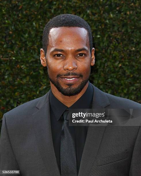 Actor Anthony Montgomery attends the 2016 Daytime Creative Arts Emmy Awards at The Westin Bonaventure Hotel on April 29, 2016 in Los Angeles,...