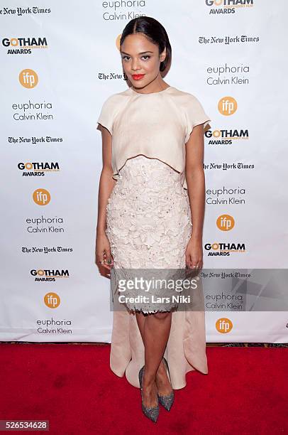 Tessa Thompson attends "The 24th Annual Gotham Independent Film Awards" at Cipriani Wall Street in New York City. �� LAN