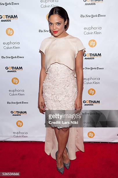 Tessa Thompson attends "The 24th Annual Gotham Independent Film Awards" at Cipriani Wall Street in New York City. �� LAN