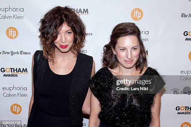 Elisabeth Holm and Gillian Robespierre attend "The 24th Annual Gotham Independent Film Awards" at Cipriani Wall Street in New York City. �� LAN