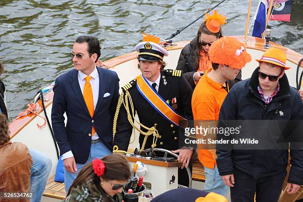 30th April 2013 Amsterdam, Netherlands. Queen Beatrix' abdication day, where her son Prince Willem-Alexander became King of the Netherlands. Part of...