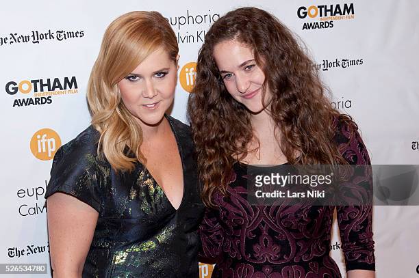 Amy Schumer and Kimberly Schumer attend "The 24th Annual Gotham Independent Film Awards" at Cipriani Wall Street in New York City. �� LAN