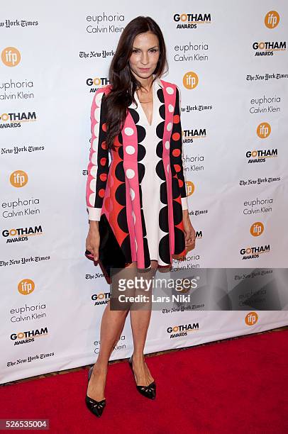 Famke Janssen attends "The 24th Annual Gotham Independent Film Awards" at Cipriani Wall Street in New York City. �� LAN