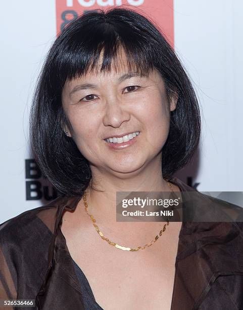 Maya Lin attends the "Bloomberg Businessweek's 85th Anniversary Celebration" at the American Museum of Natural History in New York City. �� LAN