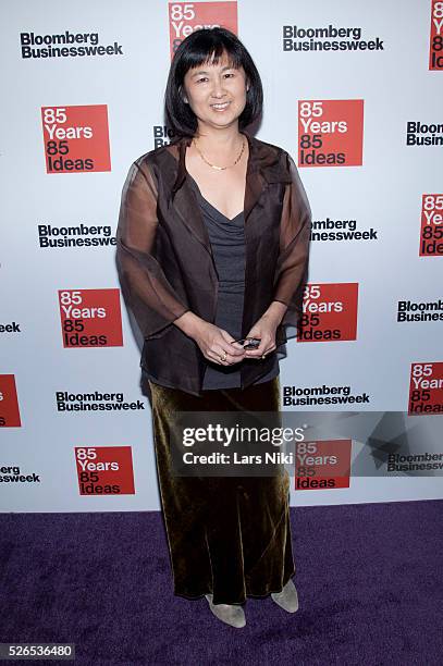 Maya Lin attends the "Bloomberg Businessweek's 85th Anniversary Celebration" at the American Museum of Natural History in New York City. �� LAN