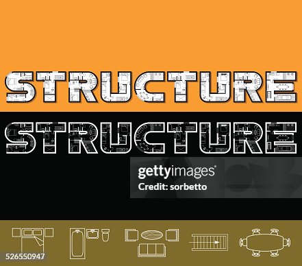 Floorplan Typographic Floorplan Typographic