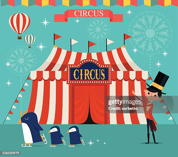 illustrazioni stock, clip art, cartoni animati e icone di tendenza di circo - circus performer