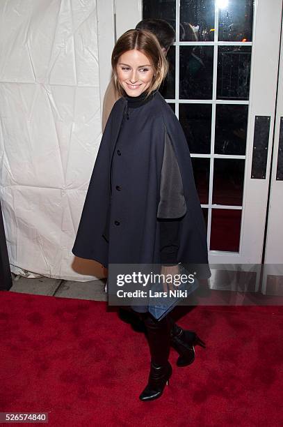 Olivia Palermo attends "Kingsman: The Secret Service" premiere at the SVA Theatre in New York City. �� LAN