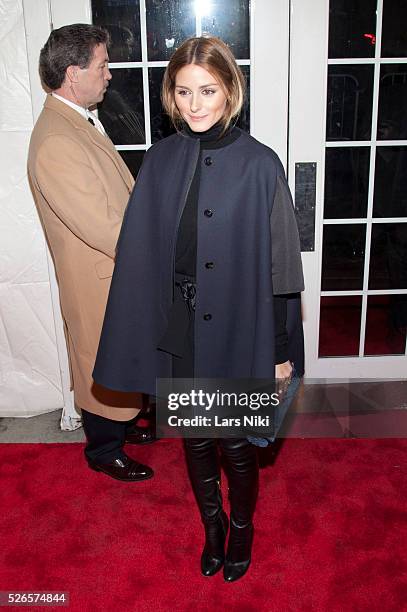 Olivia Palermo attends "Kingsman: The Secret Service" premiere at the SVA Theatre in New York City. �� LAN