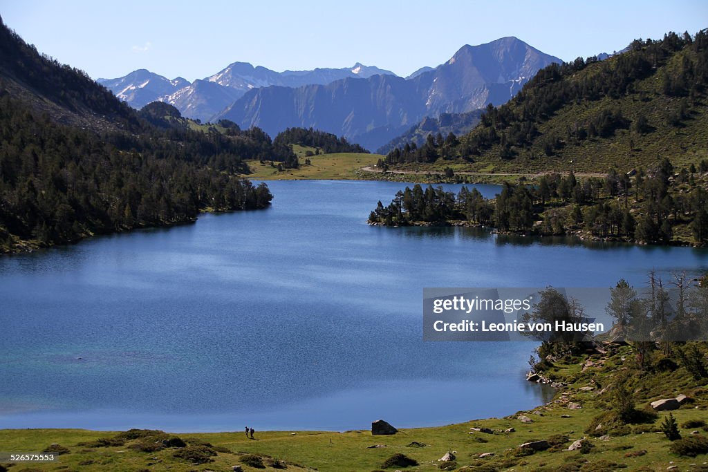 Mountain Lake in the French Pyrenees