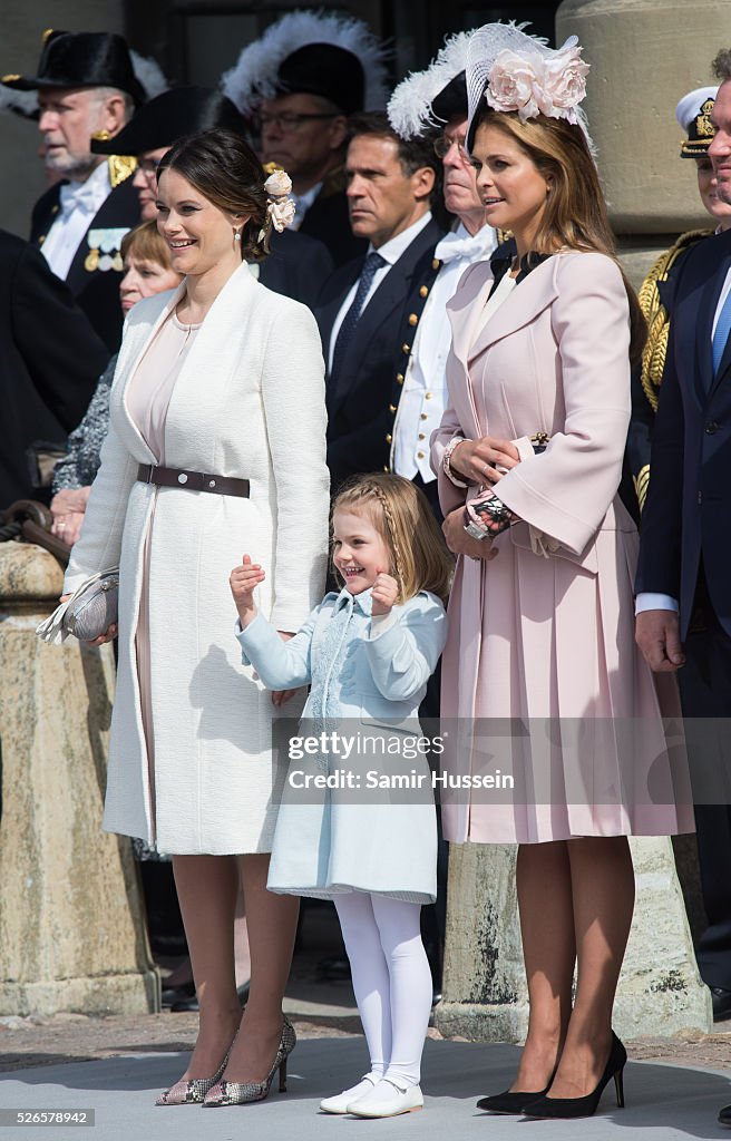 The Swedish Armed Forces Celebration - King Carl Gustaf of Sweden Celebrates His 70th Birthday