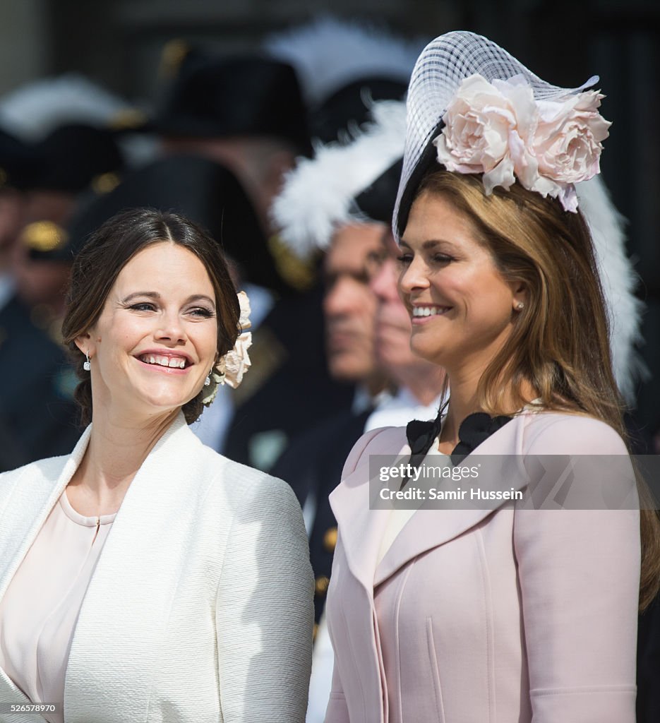 The Swedish Armed Forces Celebration - King Carl Gustaf of Sweden Celebrates His 70th Birthday