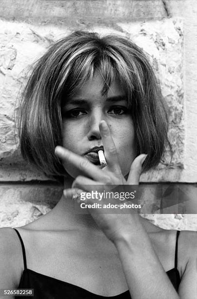 Catherine Spaak , French singer and actress born in Boulogne-Billancourt . In 1962.