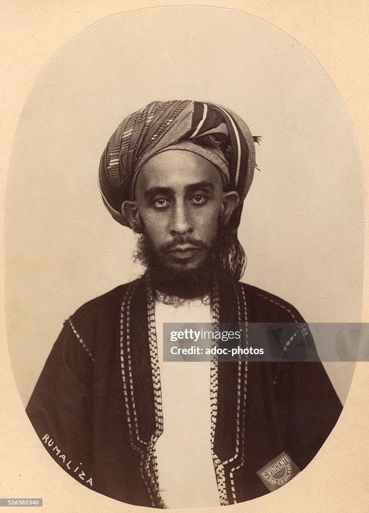 Portrait of Mohammed bin Hassan Rumaliza, an important merchant in Udjiji