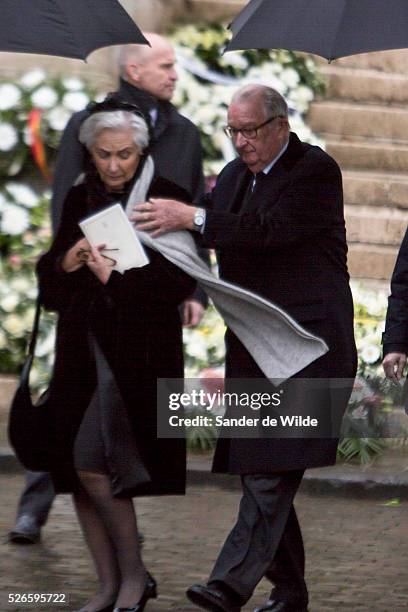 December 2014 Today a mass was held in the Saint Gudule cathedral in Brusselsof to honor the former Belgian Queen Fabiola who died and will be buried...