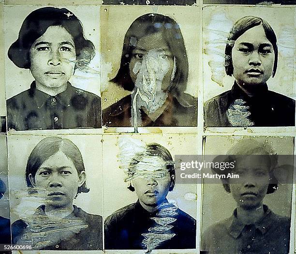 Every prisoner who entered Tuol Sleng was photographed and an individual file created, the same practice during the genocide in Nazi Germany.