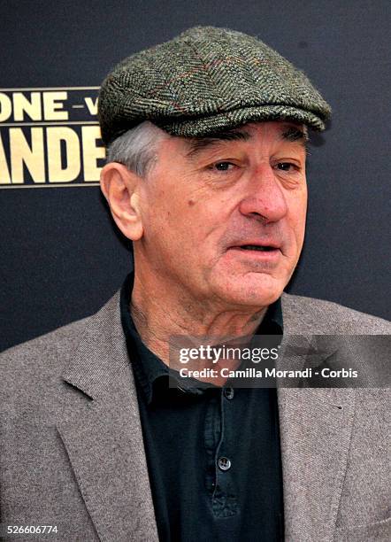 Robert De Niro during the Rome Photocall of the film Grudge Match