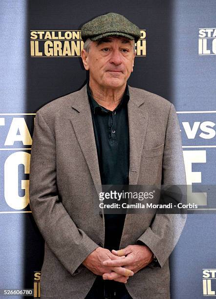 Robert De Niro during the Rome Photocall of the film Grudge Match