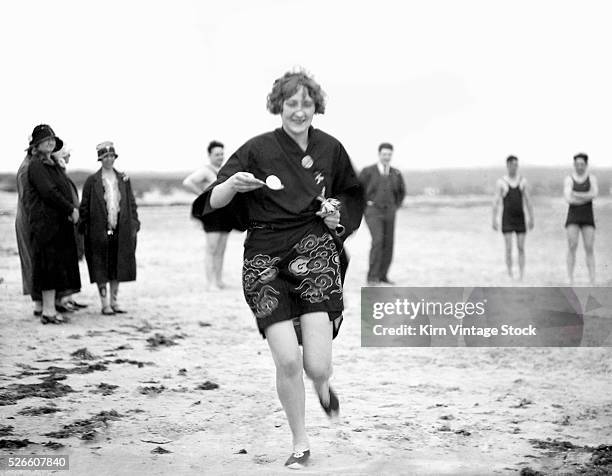 Flappers Races 81 Flappers On The Beach Stock Photos, High-Res Pictures, and Images ...