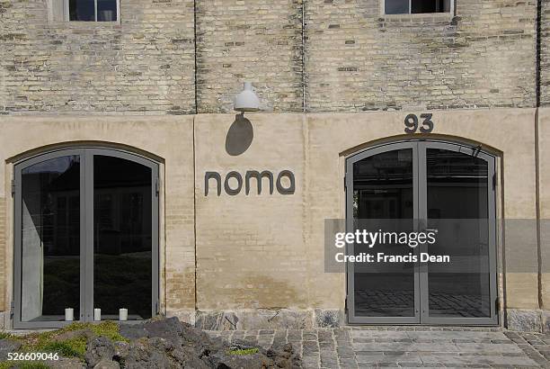 Noma restaurant have honey bee production just infron at restaurant 13 Auguest 2014