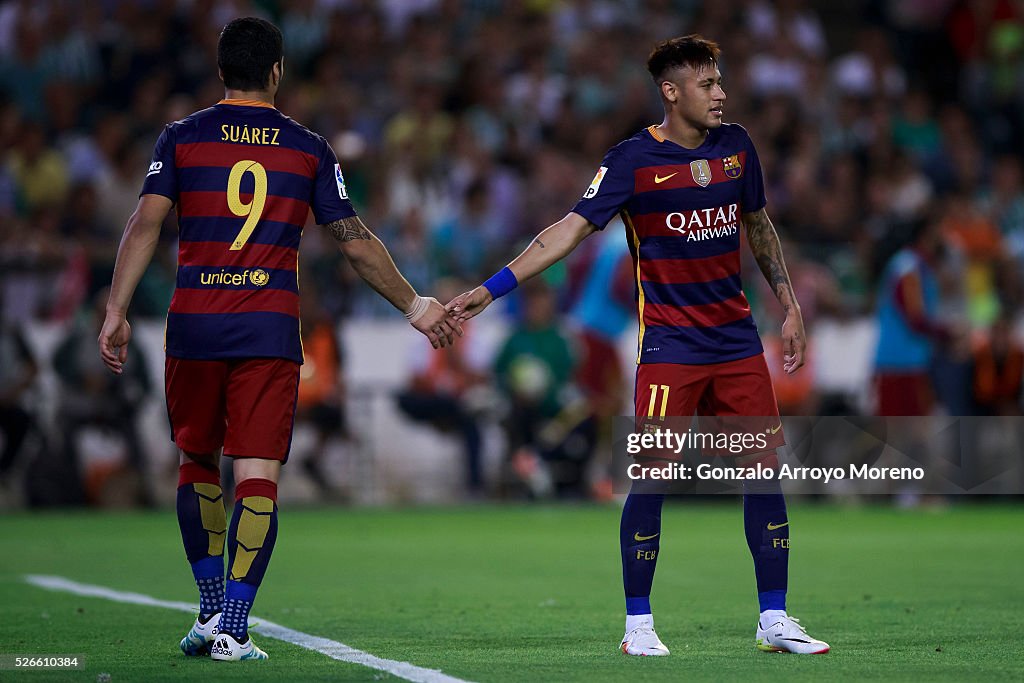 Real Betis Balompie v FC Barcelona - La Liga