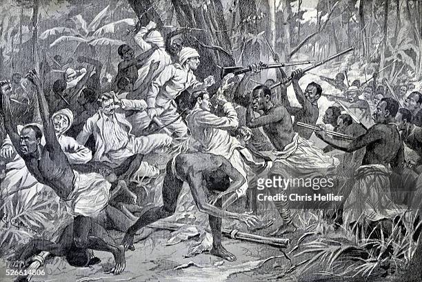 Colonial Struggle Between French Forces and Indigenous People in Benin 1897